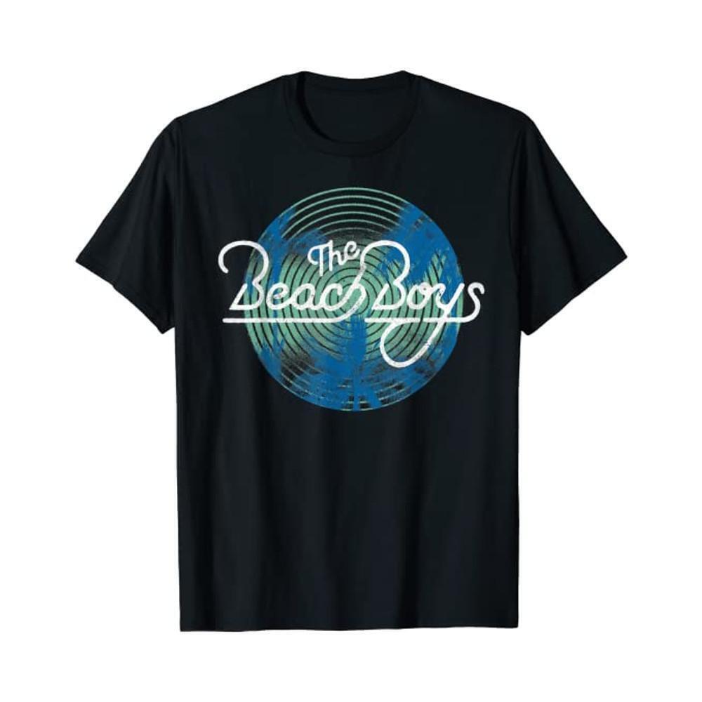 Beach Boys Circle Vibration Palm Trees T Shirt